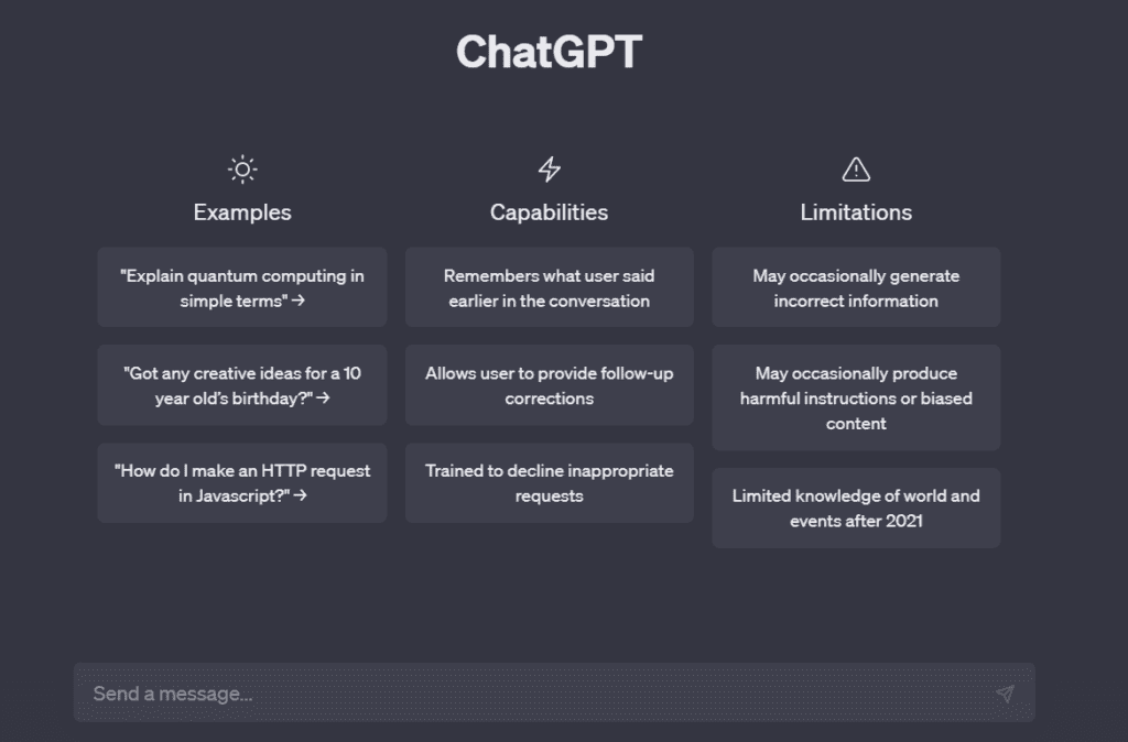 Chat-Gpt AI tool