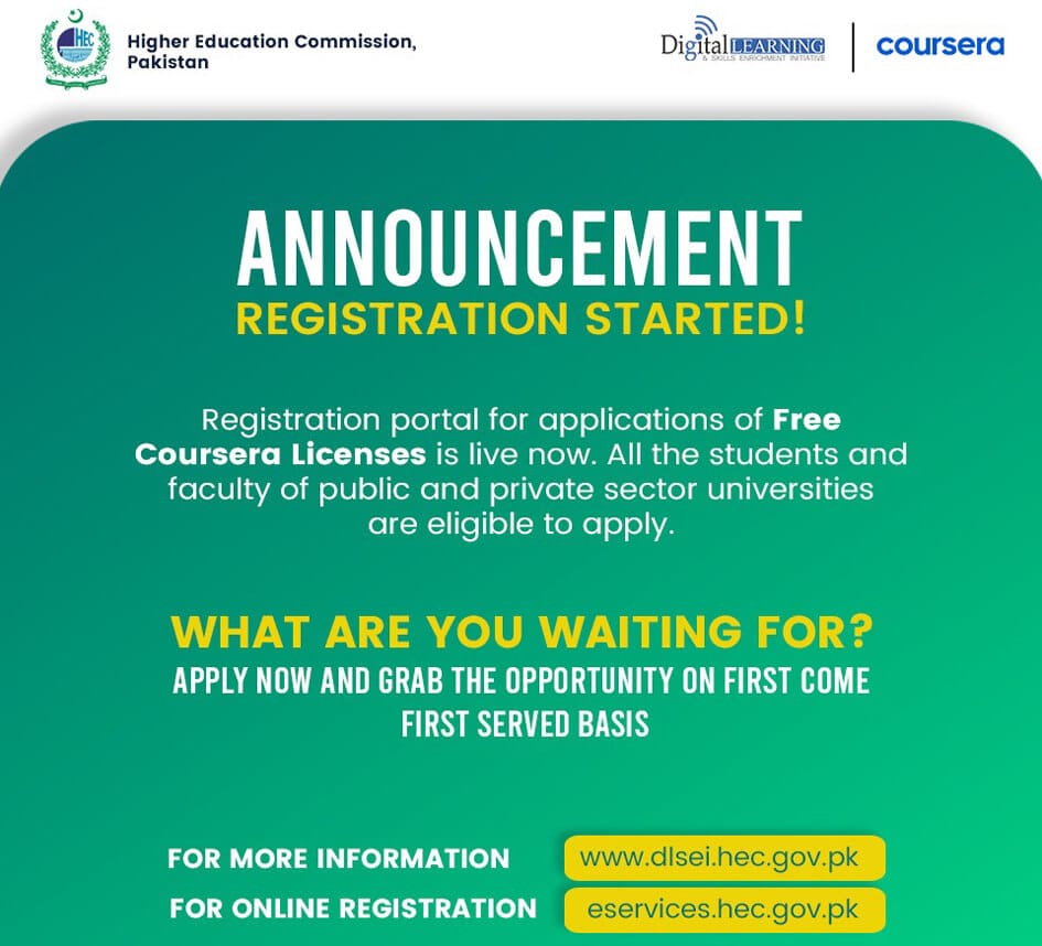 Free Coursera Certifications by HEC Pakistan 2025 1 Free Coursera Certification